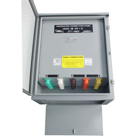 Power Assemblies Large Generator Connection Box (1600A)